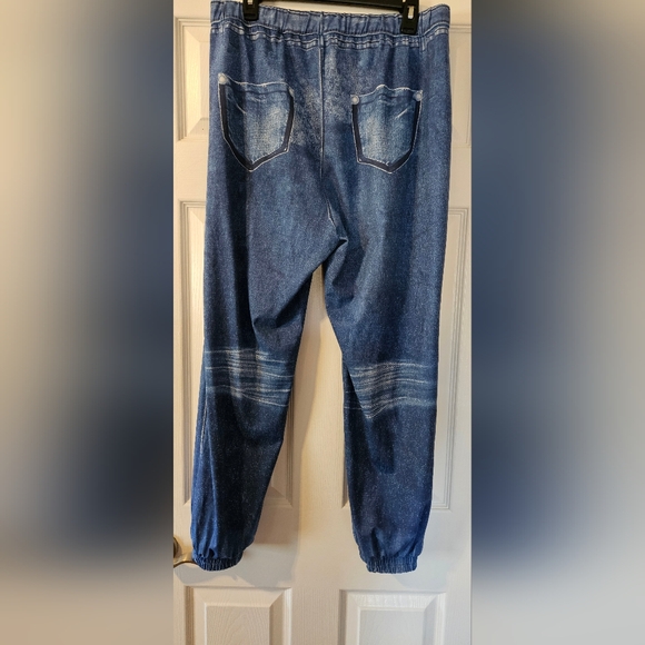 Zyia Denim Joggers, Size XXL - Picture 3 of 3